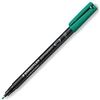 ROTULADOR F PERMANENTE VERDE LUMOCOLOR STAEDTLER 318-5