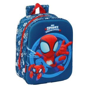 MOCHILA GUARDERIA 3D 22CM SPIDEY SAFTA