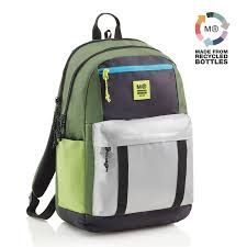 MOCHILA MIQUELRIUS TRIPLE AMSTERDAM RIDER GREEN