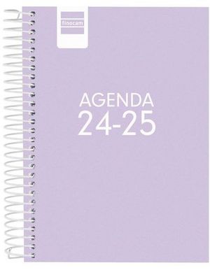 AGENDA ESCOLAR COOL 1/8 1DP 2024-25 LILA FINOCAM