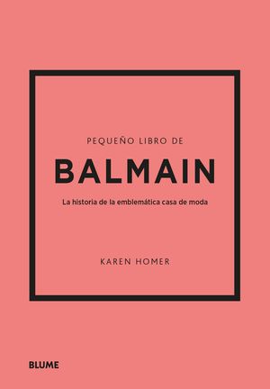 PEQUEO LIBRO DE BALMAIN