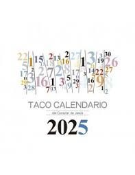 TACO 2025 SAGRADO CORAZON JESUS CON PEANA NUMEROS ESPIRAL