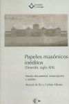 PAPELES MASONICOS INEDITOS (TENERIFE, SIGLO XIX)